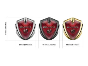 Buick Metal Domed Emblem Sports Look High-Quality
